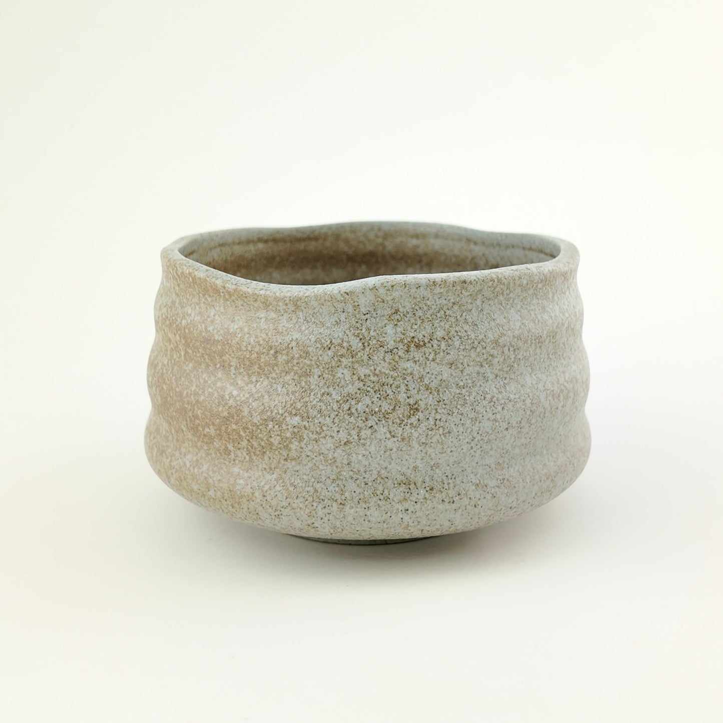 GREY SPECKLED MATCHA BOWL
