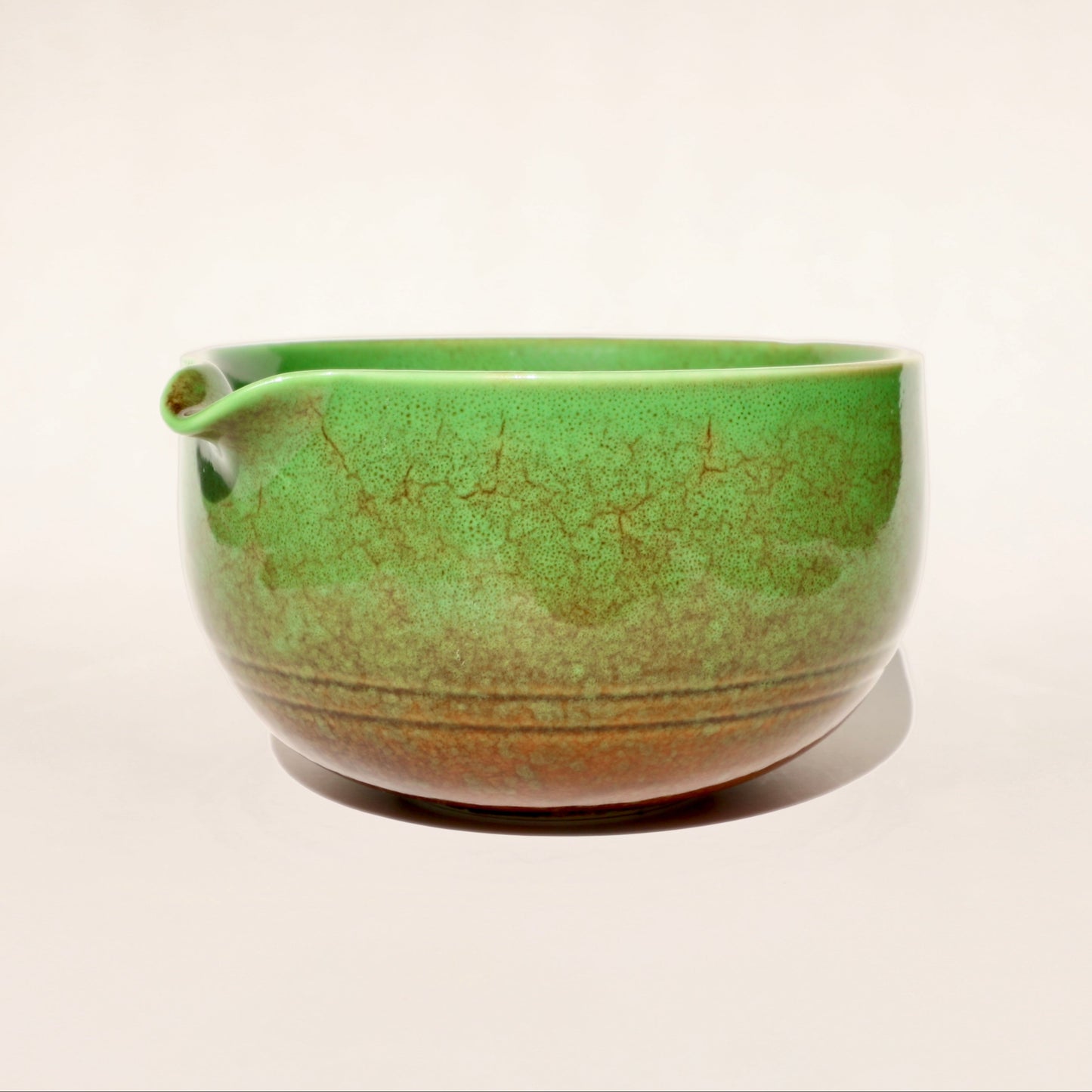 GREEN MARBLED MATCHA BOWL