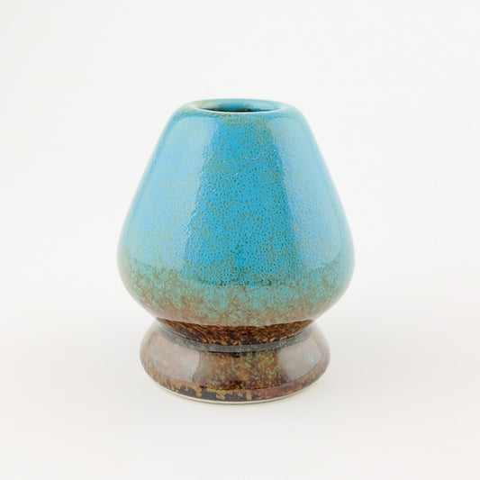 BLUE MARBLED WHISK STAND