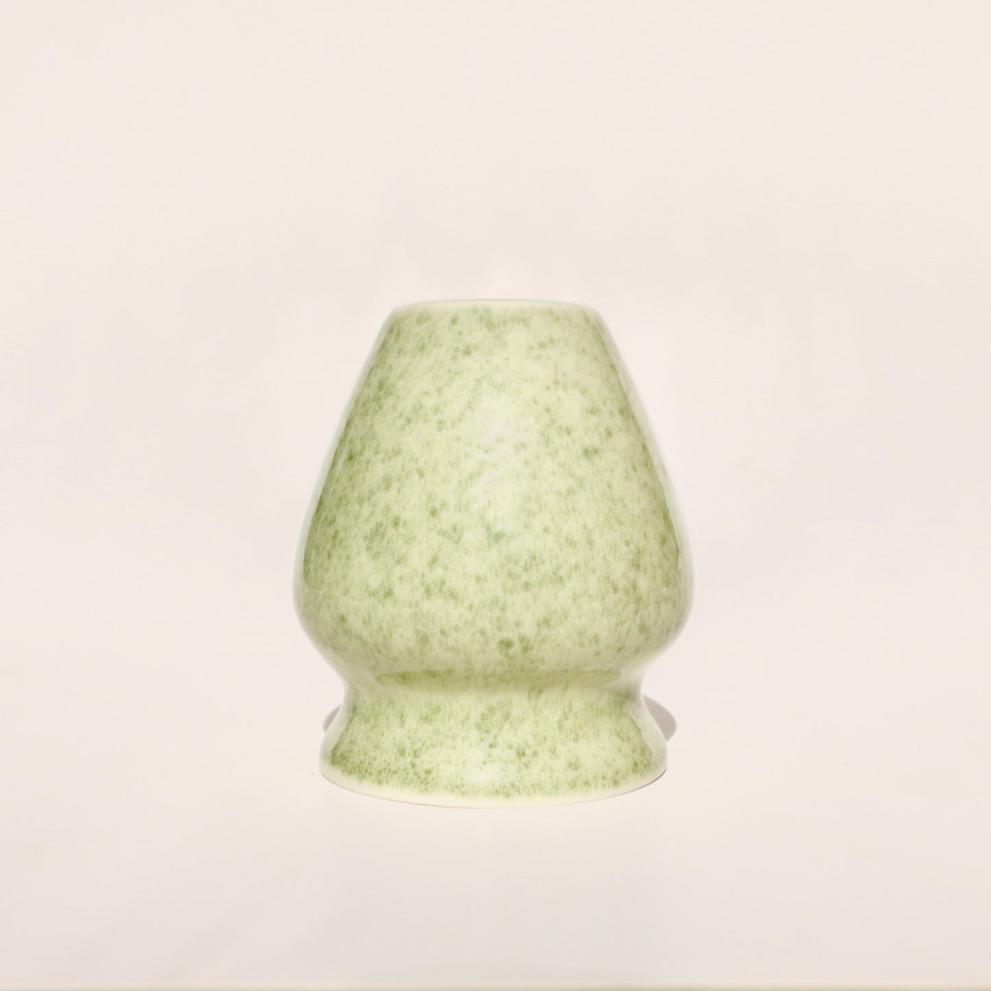 GREEN SPECKLED WHISK HOLDER