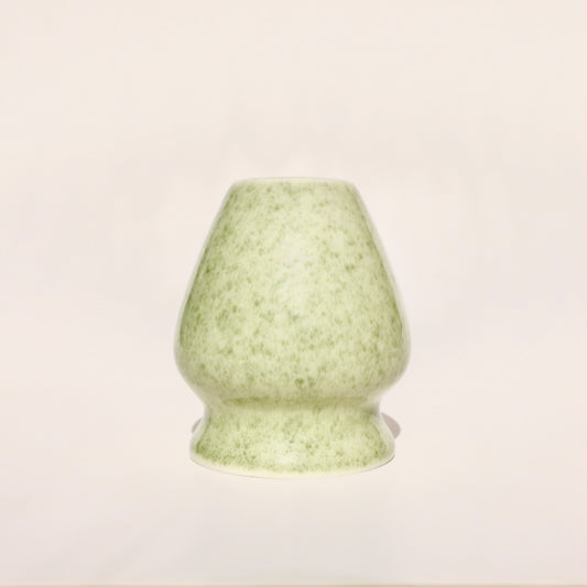 GREEN SPECKLED WHISK HOLDER