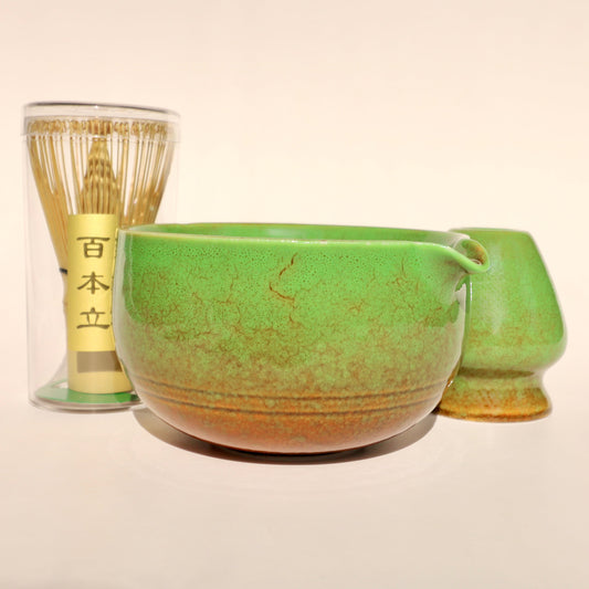 ESSENTIALS SET | GREEN MARBLED