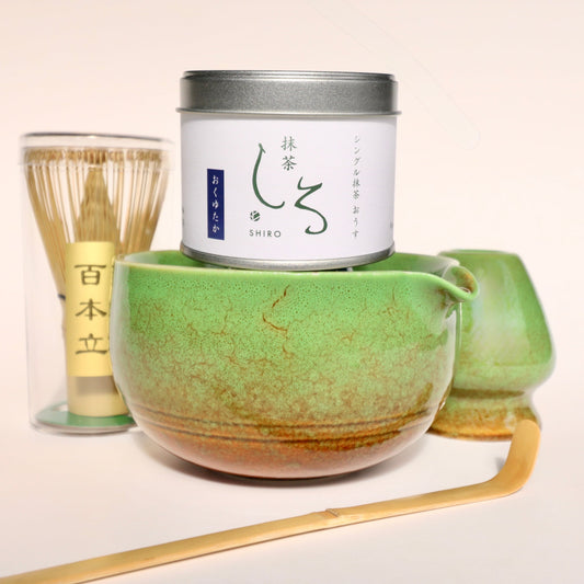 DELUXE SET | GREEN MARBLED