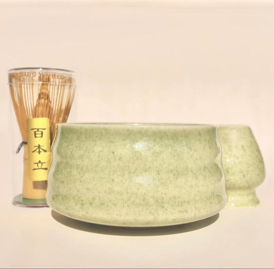 ESSENTIALS SET | GREEN SPECKLED