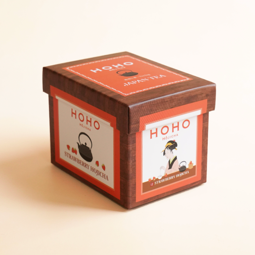 STRAWBERRY HOJICHA TEABAGS