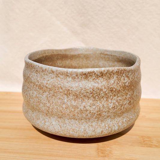 GREY SPECKLED MATCHA BOWL