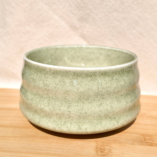 GREEN SPECKLED MATCHA BOWL