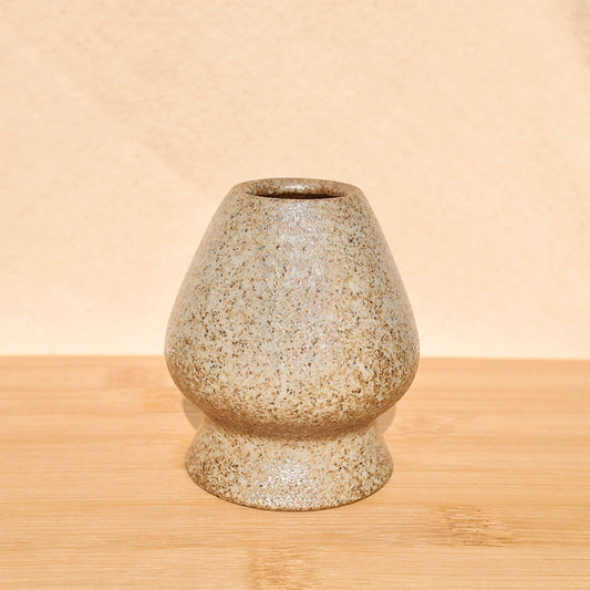 GREY SPECKLED WHISK STAND