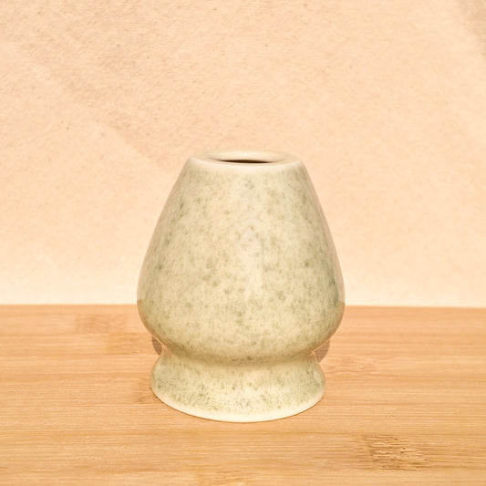 GREEN SPECKLED WHISK HOLDER